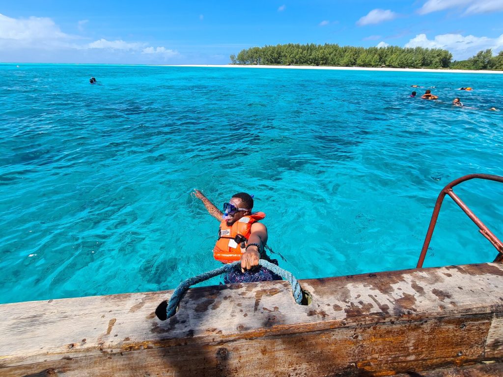 Snorkeling Trip Near Mnemba Atoll